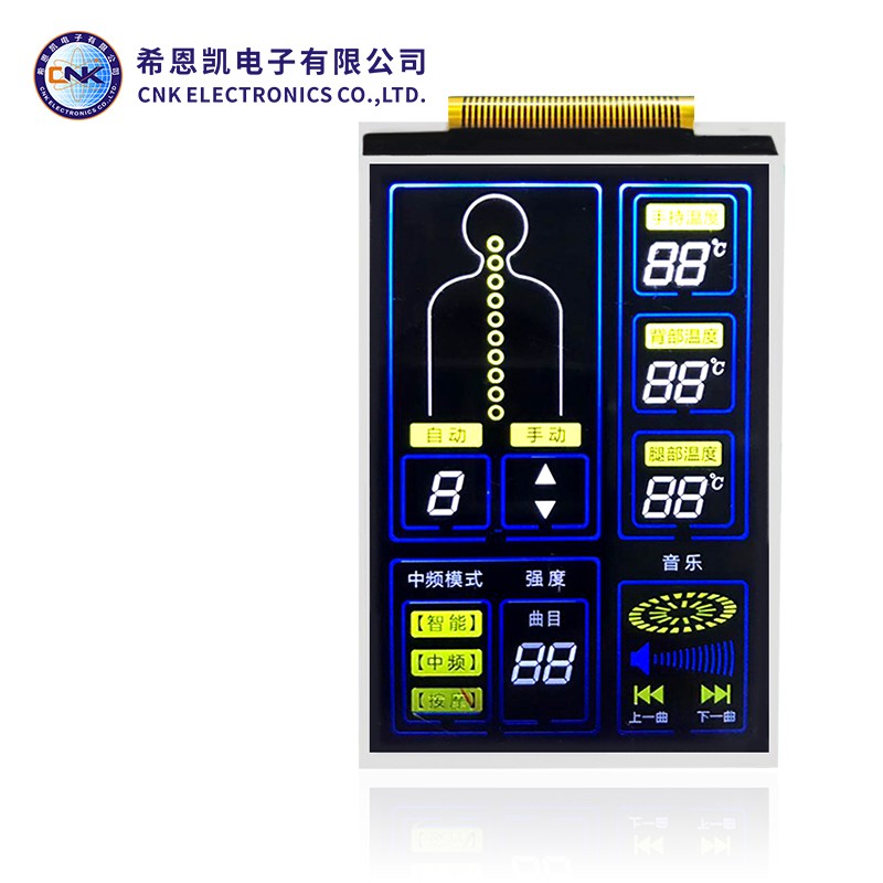 7 Segment na LCD Display